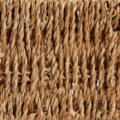 Juvale Set Of 3 Small Wicker Baskets For Storage, Woven Nesting Bins With Handles For Bathroom Towels And Toilet Paper Organization, Shelf 3 Sizes 8 Juvale Set Of 3 Small Wicker Baskets For Storage, Woven Nesting Bins With Handles For Bathroom Towels And Toilet Paper Organization, Shelf 3 Sizes - Image 8