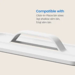 Click In Place Slim Lid With Handle For Plastic Storage Bins Home And Office Organization White- Brightroom™ 13 Click In Place Slim Lid With Handle For Plastic Storage Bins Home And Office Organization White- Brightroom™ -Rubbermaid Shop GUEST 06620b0b b5b6 4445 a4e3 15080544d32d