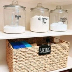 Talented Kitchen 18 Piece Black Label Holders Home Organization System, Removable Metal Clips For Pantry Baskets, Storage Bins, 3.5 X 2.5 In -Rubbermaid Shop GUEST 07c4a753 58f6 4f81 9d0e 6069725a187a