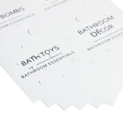 Talented Kitchen 174 Piece Minimalist Bathroom Labels For Beauty And Makeup Label Stickers For Organization Storage System (Water Resistant) -Rubbermaid Shop GUEST 1084435f 8d43 4a13 a120 0eec265c01fc