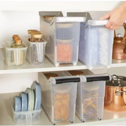 The Lakeside Collection Plastic Storage Bin With White Handle And Rolling Wheels For Kitchen, Pantry, Craft, Office Or Toy Organization 9 The Lakeside Collection Plastic Storage Bin With White Handle And Rolling Wheels For Kitchen, Pantry, Craft, Office Or Toy Organization -Rubbermaid Shop GUEST 11ecc2be de43 446d ad12 c9b137e5c740