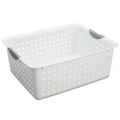 Sterilite Ultra Plastic Durable Storage Bin Tote Baskets With Comfortable Handles For Household And Office Organization -Rubbermaid Shop GUEST 145e491f ee1a 4f4b a3cf cbe03f82ca0b