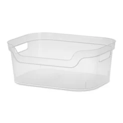 Sterilite 5.25x9.5x13 In Medium Polished Open Scoop Front Storage Bin W/ Comfortable Carry Through Handles For Household Organization, Clear 14 Sterilite 5.25x9.5x13 In Medium Polished Open Scoop Front Storage Bin W/ Comfortable Carry Through Handles For Household Organization, Clear -Rubbermaid Shop GUEST 148cb8c1 8748 4678 bdc6 7857ffd7cddb