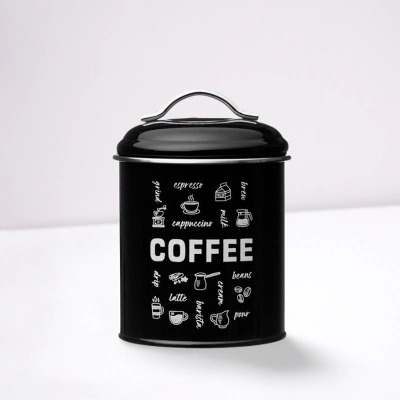 Amici Home Coffee Fix Metal Canister, Airtight Lid, Sealed Metal Storage Container For Kitchen Countertops And Pantry Organization, 36 Oz. 3 Amici Home Coffee Fix Metal Canister, Airtight Lid, Sealed Metal Storage Container For Kitchen Countertops And Pantry Organization, 36 Oz. - Image 3