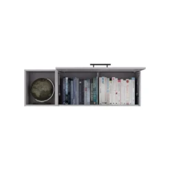 INFURNIC Decorative Wall Shelf Wall Cabinet With Lift Up Door And Open Shelf For Storage And Organization Space Saving, Grey, 13"*47.2"*14.9" 7 INFURNIC Decorative Wall Shelf Wall Cabinet With Lift Up Door And Open Shelf For Storage And Organization Space Saving, Grey, 13"*47.2"*14.9" -Rubbermaid Shop GUEST 2d979c4f b7b6 4167 9b0b 2bf60f568fa5