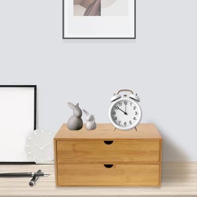 YIYIBYUS Mini Bamboo Desk Drawer Tabletop Storage Organization Box For Office Home 1 YIYIBYUS Mini Bamboo Desk Drawer Tabletop Storage Organization Box For Office Home