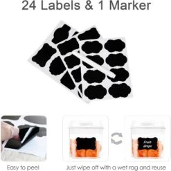 Airtight Food Storage Containers, 7 Pieces BPA Free Plastic Cereal Organizer Canisters With Easy Lock Lids, For Kitchen Pantry Organization, 24 Labels -Rubbermaid Shop GUEST 35d99e6b 6332 4cd2 b9e5 7c5d3eb66f23