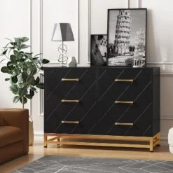 Jojoka Wooden Dresser For Bedroom, Dressers & Chest Of Drawers With 4 Drawer, Wood Nightstand For Storage And Organization -Rubbermaid Shop GUEST 3d7e8485 e856 4d76 b118 0f3523ae9d21