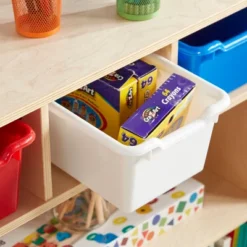 ECR4Kids Scoop Front Storage Bin, Multipurpose Organization, 20-Piece -Rubbermaid Shop GUEST 45273fc7 8736 46f8 a823 108ea8ce383d