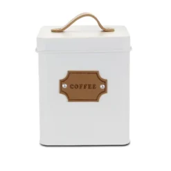 MegaChef Kitchen Food Storage And Organization 5 Piece Canister Set In White -Rubbermaid Shop GUEST 47014712 aef9 4266 adb7 6002e3ebb76f