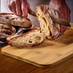 MegaChef Kitchen 4 Piece Bamboo Storage And Organization Canister Set In White -Rubbermaid Shop GUEST 4914238e c942 4bc8 8efa a37ae3d638ab