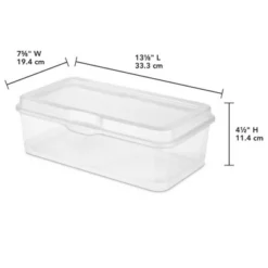 Sterilite Clear FlipTop Plastic Stacking Storage Container Tote With Latching Lid For Home Organization In Closets, Playroom, Or Craft Rooms 9 Sterilite Clear FlipTop Plastic Stacking Storage Container Tote With Latching Lid For Home Organization In Closets, Playroom, Or Craft Rooms -Rubbermaid Shop GUEST 581e4bc9 cf08 42b3 b294 f599b880ba54