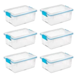 Sterilite Multipurpose 12 Quart Plastic Storage Container Tote Box With Secure Gasket Sealed Latching Lids For Home And Office Organization -Rubbermaid Shop GUEST 60f10888 81a4 4442 bfe0 8383fd21bf07