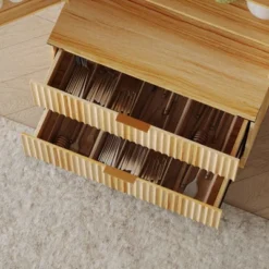 FUFU&GAGA Large-Capacity Pantry Cabinet,Food Storage Pantry With Drawers,Farmhouse Kitchen Hutch,Adjustable Shelves,Cupboard For Kitchen Organization 13 FUFU&GAGA Large-Capacity Pantry Cabinet,Food Storage Pantry With Drawers,Farmhouse Kitchen Hutch,Adjustable Shelves,Cupboard For Kitchen Organization -Rubbermaid Shop GUEST 61f69264 93b6 4d17 9b8a acc5ca248441