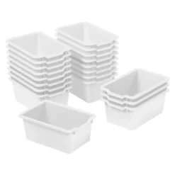ECR4Kids Scoop Front Storage Bin, Multipurpose Organization, 20-Piece -Rubbermaid Shop GUEST 634a85b2 45bb 4978 b8a1 6ee77e965cdd