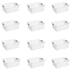 Sterilite Ultra Plastic Durable Storage Bin Tote Baskets With Comfortable Handles For Household And Office Organization -Rubbermaid Shop GUEST 6571b057 7bc4 41ad 96e0 7e3aba8a196c