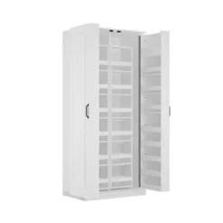 FUFU&GAGA Rotating Pantry Cabinet,Large Capacity Kitchen Storage Hutch,Double Doors With Compartments,Kitchen Organization,White 25 FUFU&GAGA Rotating Pantry Cabinet,Large Capacity Kitchen Storage Hutch,Double Doors With Compartments,Kitchen Organization,White -Rubbermaid Shop GUEST 6613fdc2 33fe 4b70 83f1 51deea492575