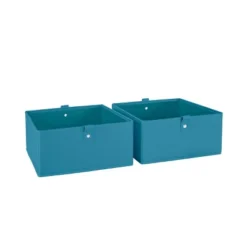 RiverRidge Home RiverRidge Kids' 2pc 5" Fabric Collapsible Storage Cube Organizers For Playroom Organization -Rubbermaid Shop GUEST 67036328 d63b 4642 b72d e942a2d7529b