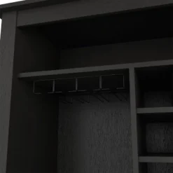 Gulches Black Bar Cabinet: Elegant Storage & Wine Organization -Rubbermaid Shop GUEST 6a6b01ab 5171 4302 af8d 349c4c0777d0