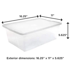 Homz 12 Quart Snaplock Clear Plastic Storage Tote Container Bin With Secure Lid And Handles For Home And Office Organization (4 Pack) 6 Homz 12 Quart Snaplock Clear Plastic Storage Tote Container Bin With Secure Lid And Handles For Home And Office Organization (4 Pack) -Rubbermaid Shop GUEST 74a2d4a8 f709 4a3f 836b 21f1dd9d7008