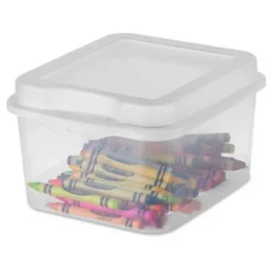 Sterilite Modular Plastic FlipTop Hinged Storage Box Container With Latching Lid For Home, Office, Workspace, And Classroom Organization -Rubbermaid Shop GUEST 86f8f35d 5ce3 4bd1 b54b 03c56242175b