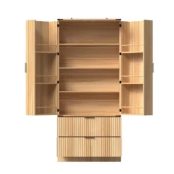 FUFU&GAGA Large-Capacity Pantry Cabinet,Food Storage Pantry With Drawers,Farmhouse Kitchen Hutch,Adjustable Shelves,Cupboard For Kitchen Organization 21 FUFU&GAGA Large-Capacity Pantry Cabinet,Food Storage Pantry With Drawers,Farmhouse Kitchen Hutch,Adjustable Shelves,Cupboard For Kitchen Organization -Rubbermaid Shop GUEST 87f65c36 734e 4f4a 9df6 9823f9d1bf2d