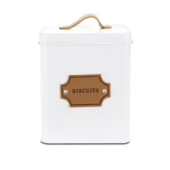 MegaChef Kitchen Food Storage And Organization 5 Piece Canister Set In White -Rubbermaid Shop GUEST 929f9122 ff68 469e 8f00 f2b0cce5a8f0