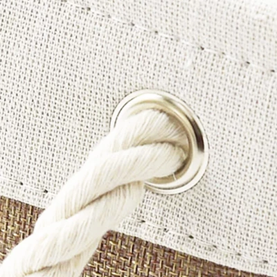 Aoibox Fabric Canvas Storage Bins Organizer Foldable Sturdy Baskets With Handles For Clothes And Home Organization 4 Pack 6 Aoibox Fabric Canvas Storage Bins Organizer Foldable Sturdy Baskets With Handles For Clothes And Home Organization 4 Pack - Image 6