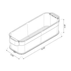 Click In Place 4.5qt Clear Slim Plastic Storage Bin With White Latch For Home And Office Organization - Brightroom™ -Rubbermaid Shop GUEST a10f87bc a0aa 4c07 bd5c 31d4e640186f