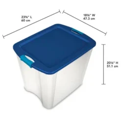 Sterilite 26 Gallon Plastic Latch & Carry Storage Bin Tote Baskets With Comfortable Handles For Household And Office Organization 10 Sterilite 26 Gallon Plastic Latch & Carry Storage Bin Tote Baskets With Comfortable Handles For Household And Office Organization -Rubbermaid Shop GUEST a5b586d6 34e2 4a42 982d cca698d4a696