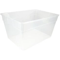 Sterilite Plastic Stacking Storage Container With Latching Lid For Seasonal Decorations And Space Saving Organization -Rubbermaid Shop GUEST a9b675bb fe06 4c6a 82d4 f91843ce1a96