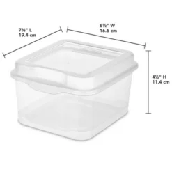 Sterilite Modular Plastic FlipTop Hinged Storage Box Container With Latching Lid For Home, Office, Workspace, And Classroom Organization -Rubbermaid Shop GUEST ae382d13 443e 4ef0 88cc a0b85d42cfdd