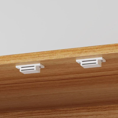 FUFU&GAGA Large-Capacity Pantry Cabinet,Food Storage Pantry With Drawers,Farmhouse Kitchen Hutch,Adjustable Shelves,Cupboard For Kitchen Organization 9 FUFU&GAGA Large-Capacity Pantry Cabinet,Food Storage Pantry With Drawers,Farmhouse Kitchen Hutch,Adjustable Shelves,Cupboard For Kitchen Organization - Image 9