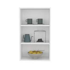 INFURNIC Decorative Wall Shelf Eco 3-Tier Open Storage Cabinet With Ample Shelves For Display And Organization, White, 12"*21"*36" -Rubbermaid Shop GUEST b140a257 1725 499d 9829 029bc7e2a3f0