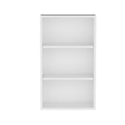 INFURNIC Decorative Wall Shelf Eco 3-Tier Open Storage Cabinet With Ample Shelves For Display And Organization, White, 12"*21"*36" -Rubbermaid Shop GUEST bae96d97 5708 44e9 95cb 96ffceec2a67