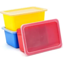 Storage Bins - Stackable Storage Bins, Plastic Storage, Bins Storage Containers, 3 Pcs Per Pack - Cubby Storage Organizers, Classroom Organization -Rubbermaid Shop GUEST bf244eae c597 4d22 8470 2d8e72549581