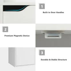 Tangkula 9 Cube Bookcase Toys Storage Bookshelf Freestanding Wood Cubby Display Cabinet Organization -Rubbermaid Shop GUEST c0c5f138 3031 4a87 98c2 52e8c0edba95