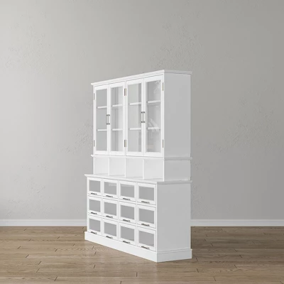 Famapy Multi-Functional Kitchen Cabinet & Pantry,Large - Capacity Food Storage Cabinet With Glass Doors,Easy Organization & Display For Home Kitchen 12 Famapy Multi-Functional Kitchen Cabinet & Pantry,Large - Capacity Food Storage Cabinet With Glass Doors,Easy Organization & Display For Home Kitchen - Image 12