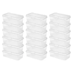 Sterilite Clear FlipTop Plastic Stacking Storage Container Tote With Latching Lid For Home Organization In Closets, Playroom, Or Craft Rooms 12 Sterilite Clear FlipTop Plastic Stacking Storage Container Tote With Latching Lid For Home Organization In Closets, Playroom, Or Craft Rooms -Rubbermaid Shop GUEST c7089bac 4384 4b19 b664 ac5dd33eb41c