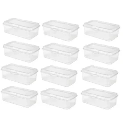 Sterilite Clear FlipTop Plastic Stacking Storage Container Tote With Latching Lid For Home Organization In Closets, Playroom, Or Craft Rooms 11 Sterilite Clear FlipTop Plastic Stacking Storage Container Tote With Latching Lid For Home Organization In Closets, Playroom, Or Craft Rooms -Rubbermaid Shop GUEST cdf0aaf1 bd26 4d1f b754 3a75a381b75b