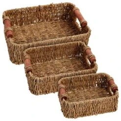 Juvale Set Of 3 Small Wicker Baskets For Storage, Woven Nesting Bins With Handles For Bathroom Towels And Toilet Paper Organization, Shelf 3 Sizes 14 Juvale Set Of 3 Small Wicker Baskets For Storage, Woven Nesting Bins With Handles For Bathroom Towels And Toilet Paper Organization, Shelf 3 Sizes -Rubbermaid Shop GUEST d297c9a8 27b0 4a39 a73c 23bbfad3d8a0