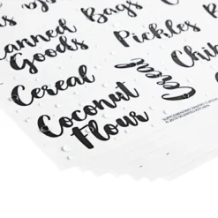 Talented Kitchen 155 Pack Kitchen Pantry Labels For Food Container Organization, Fridge Storage Labels Sticker For Jar And Canisters -Rubbermaid Shop GUEST d3f96fdc 40ab 4010 9dd1 8d45d2cad3f0