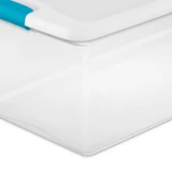 Sterilite 106 Quart (4 Pack) & 64 Quart (6 Pack) Latching Clear Plastic Storage Organizer Tote Tub Container Bin Box For Organization And Storage -Rubbermaid Shop GUEST d4b81060 64f9 4eee b623 14d7864c15b4 1