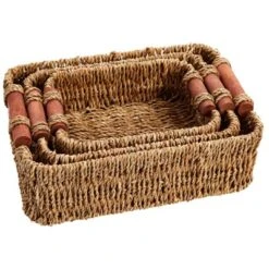 Juvale Set Of 3 Small Wicker Baskets For Storage, Woven Nesting Bins With Handles For Bathroom Towels And Toilet Paper Organization, Shelf 3 Sizes 10 Juvale Set Of 3 Small Wicker Baskets For Storage, Woven Nesting Bins With Handles For Bathroom Towels And Toilet Paper Organization, Shelf 3 Sizes -Rubbermaid Shop GUEST dfce313e b165 4271 8361 a2fd45416fa8