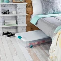 Sterilite 4 Set Of 56-Quart Wheeled Storage Bin & 6 Set Of 18-Quart Plastic Storage Container W/Latching Lid And Clear Base For Home Organization 7 Sterilite 4 Set Of 56-Quart Wheeled Storage Bin & 6 Set Of 18-Quart Plastic Storage Container W/Latching Lid And Clear Base For Home Organization -Rubbermaid Shop GUEST e1581c9a f897 4d49 b5be 349018dcdd5b