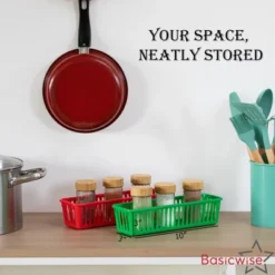 Basicwise 12-pc Plastic Storage Baskets For School Organization Teacher Essentials Desk Accessories Art Supplies Pencils -Rubbermaid Shop GUEST e211d34e 9440 4826 a9db 8e8229dc161a