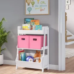 RiverRidge Home RiverRidge Kids' 2pc Fabric Collapsible Storage Cube Organizers With Handles For Playroom Organization -Rubbermaid Shop GUEST eb46a285 2480 4913 a091 aa0ed7964594