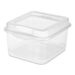 Sterilite Modular Plastic FlipTop Hinged Storage Box Container With Latching Lid For Home, Office, Workspace, And Classroom Organization -Rubbermaid Shop GUEST eb63e5b3 30e7 4a0c 984e 28e957889cdd