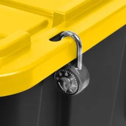 IRIS USA 27 Gallon Heavy Duty Truck Bed Toolbox Storage Tote Bins With Lids, Garage Organization, Black/Yellow, 2 Pk 6 IRIS USA 27 Gallon Heavy Duty Truck Bed Toolbox Storage Tote Bins With Lids, Garage Organization, Black/Yellow, 2 Pk -Rubbermaid Shop GUEST ebeca362 5ab6 4b95 9387 53a29a6b758d