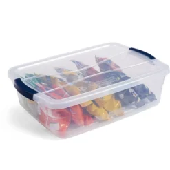 Rubbermaid Cleverstore Home Office Organization 16 Quart Clear Latching Stackable Plastic Storage Tote Container W/ Lid For Basement Or Garage, 6 Pack -Rubbermaid Shop GUEST f2fd11ce 194c 40f3 9592 e5243dfe3610 1